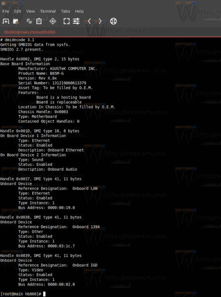 Linux Find Motherboard Model