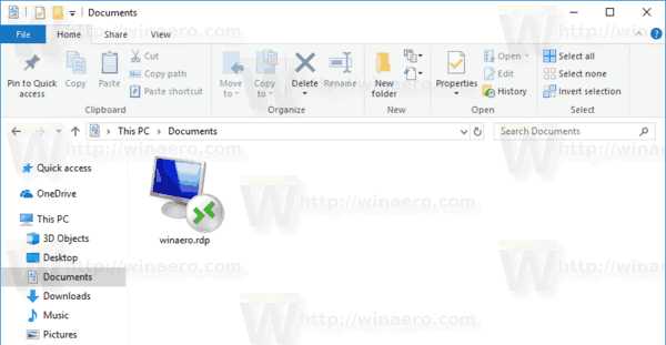 microsoft remote desktop 10 rdp file