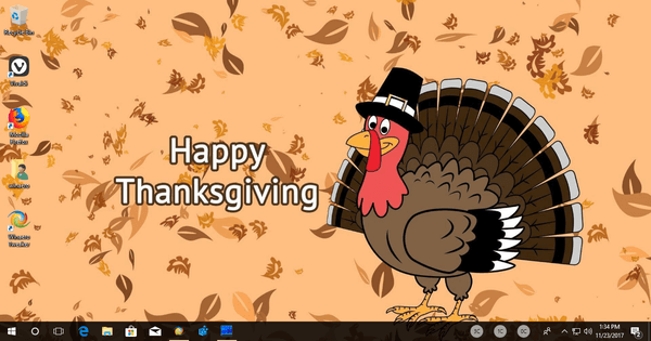 windows 10 thanksgiving theme