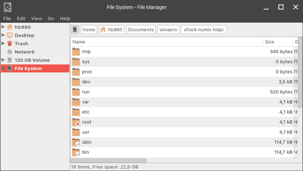 Xfce4 Numix Hidpi