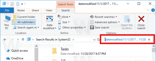File Explorer Find Files Older Than
