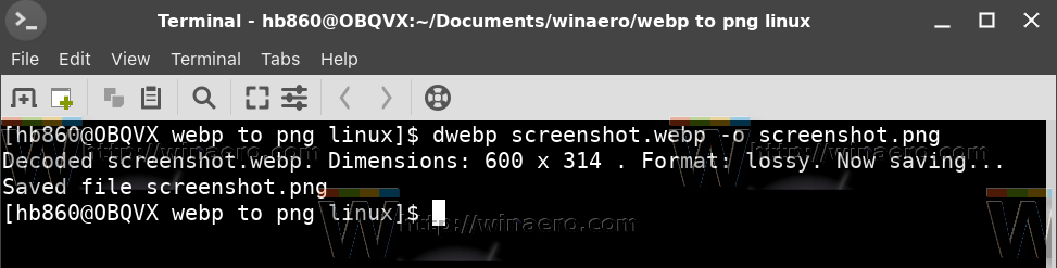 Linux Webp To Png