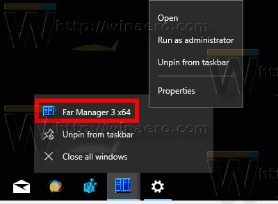 App Name Context Menu In Windows 10
