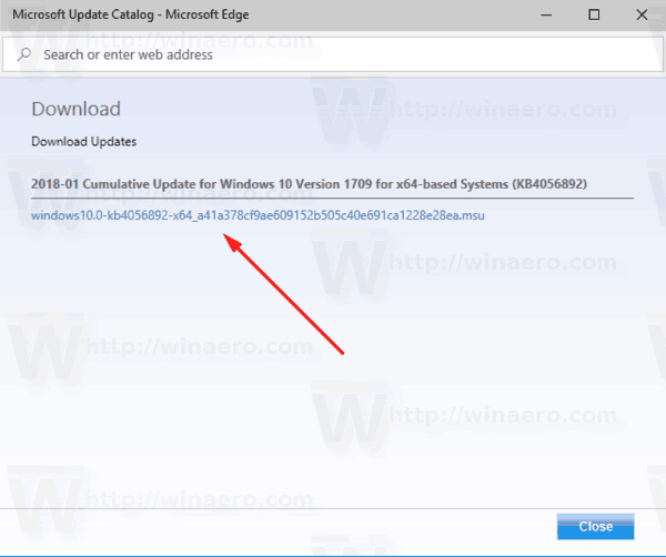 Download Windows 10 Update Link