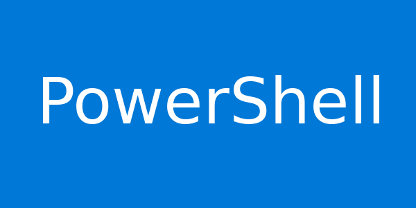 Баннер с логотипом PowerShell