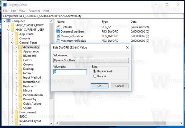 Windows 10 Scroll Bars Always Visible Img3