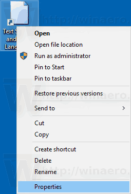 Windows 10 Text Services Shortcut Img2