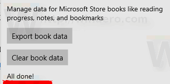 Clear Book Data In Microsoft Edge Result