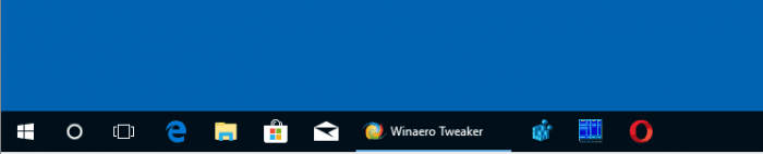 Change Taskbar Button Width in Windows 10