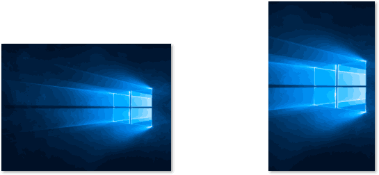 Windows 10: поворот экрана