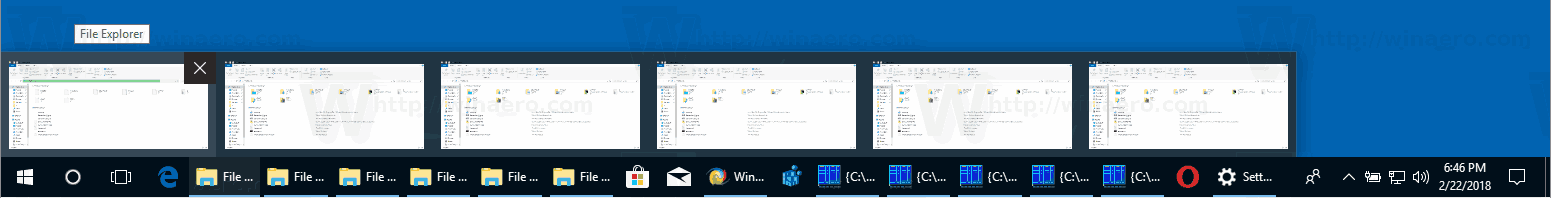 Windows 10 Taskbar Groupping Never Combine