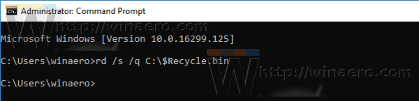 Fix Corrupted Recycle Bin In Windows 10