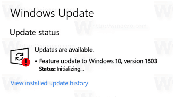 Windows 10 Build 17133 Slow Ring