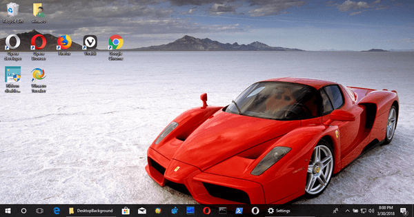 Classic Sports Cars theme for Windows 10, 8 and 7