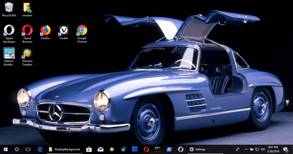 Classic Sports Cars theme for Windows 10, 8 and 7