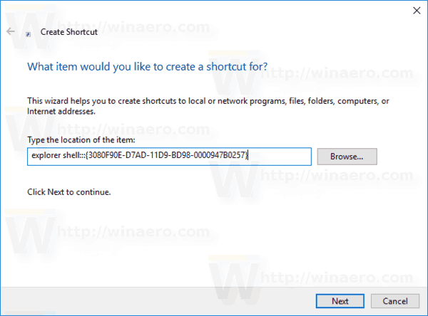 Create Task View Shortcut In Windows 10