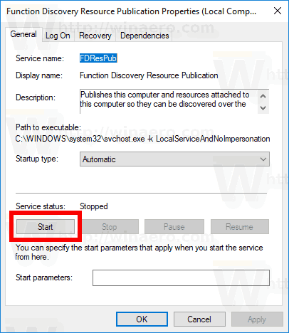 Fix Network Computers Are Not Visible In Windows 10 Version 1803