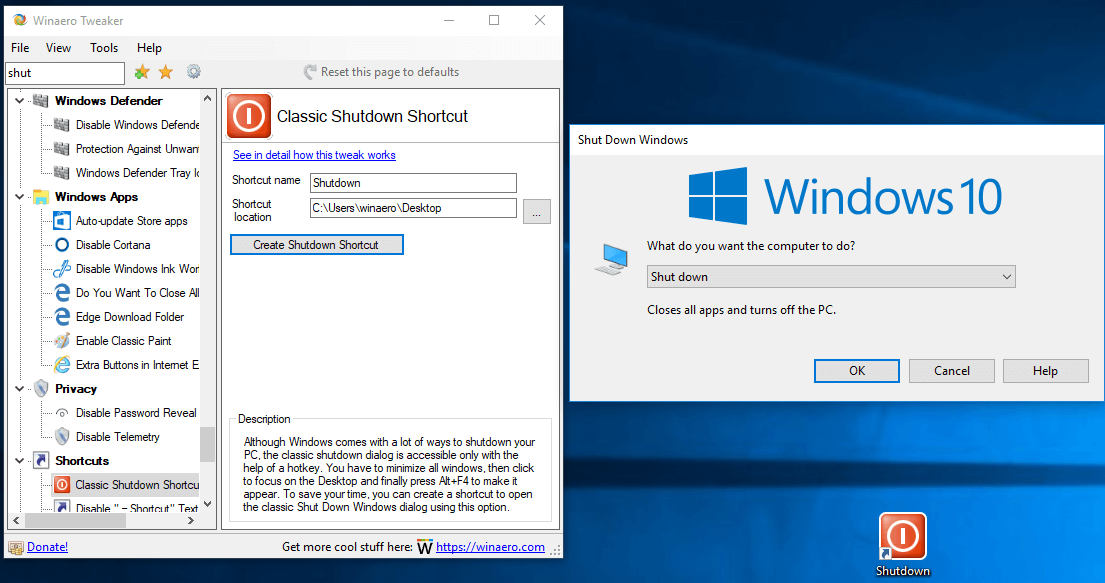 cancel shutdown windows 10