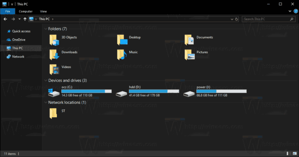 windows 10 1809 explorer dark theme some folder text is still black