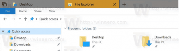 How to Open a Folder in a New Tab in Windows 10 File Explorer
