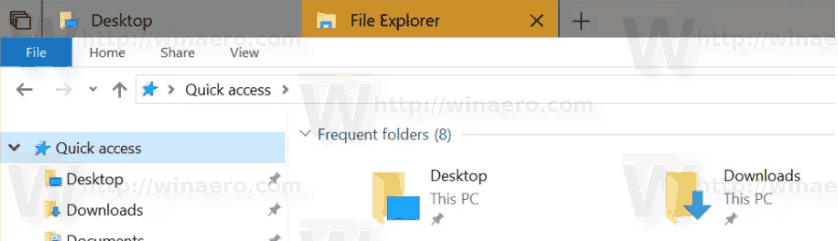 Windows 10 Open Folder In A New Tab