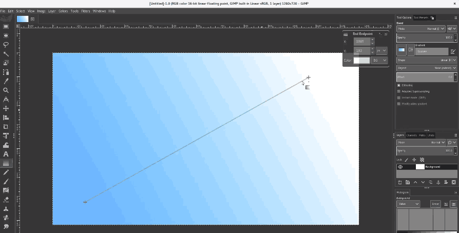 Gimp Gradient Flyout 