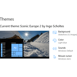 Scenic Europe 2 theme for Windows 10, 8 and 7