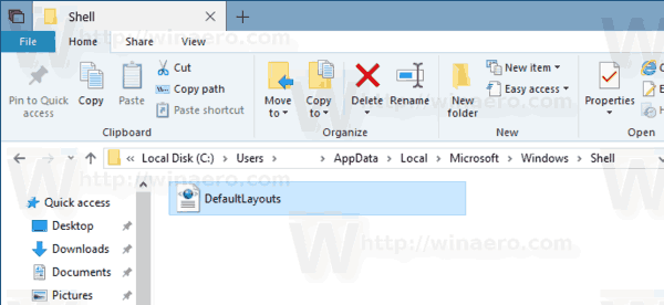 Windows 10 Start Menu Layout File