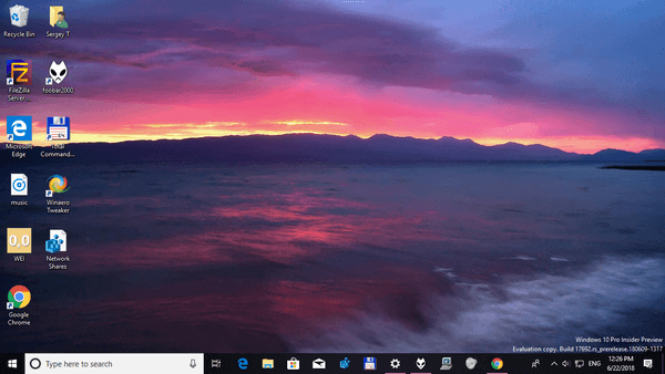 Lake Ohrid Sunsets theme for Windows 10, 8 and 7