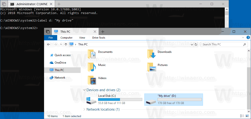 Windows 10 Change Drive Label Cmd 