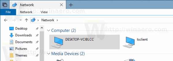 Сетевая папка Windows 10 в проводнике