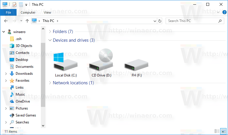 Windows 10 Add User Folder To Navigation Pane 