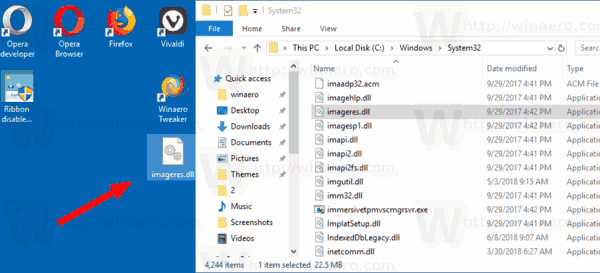 Windows 10 Copy Imageres To Desktop