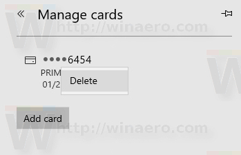 Windows 10 Edge Remove Card Data 2
