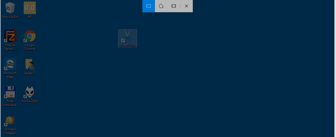 display button shortcuts windows 10