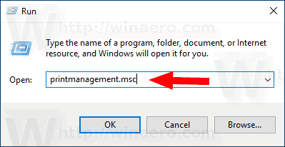 Windows 10 Управление печатью Msc