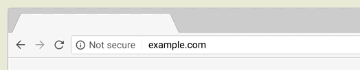 Disable Not Secure Badge for HTTP Web Sites in Google Chrome