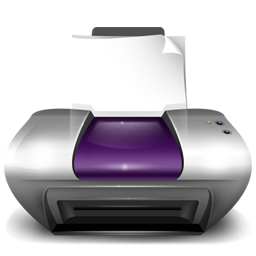 Printer Icon 3 Big 256