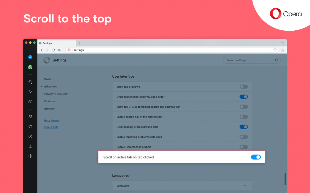 Opera 56 Disable Scroll To Top
