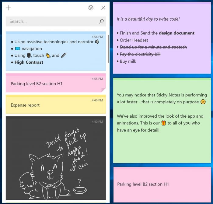 Sticky Notes 3.0 for Windows 10 Will Sync Notes Between Your Devices