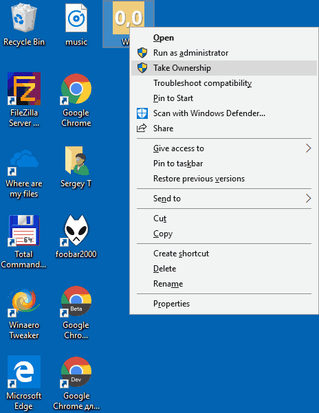 windows 10 deny access to a folder for standard accounts