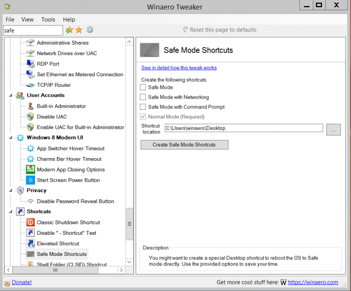 Winaero Tweaker 1.55 for mac instal
