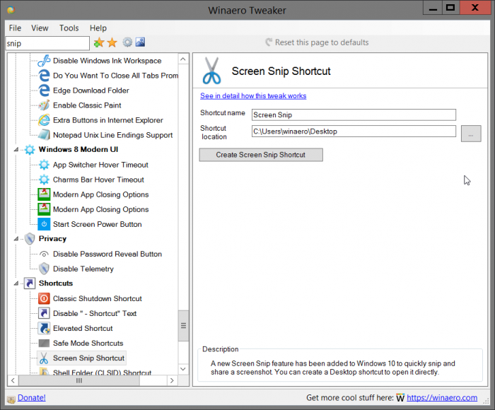 windows 11 screen snip shortcut