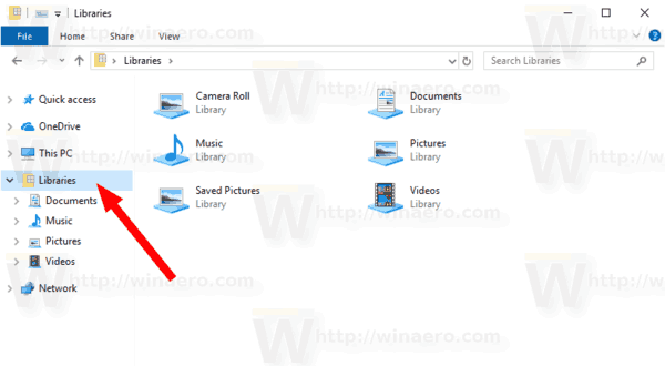 Значок папки с изменениями в библиотеках Windows 10 4