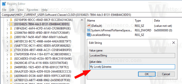 Windows 10 Rename Libraries Folder 3