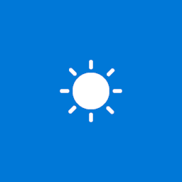 Windows 10 Weather App Icon