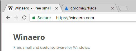 Chrome 69 Secure Text For HTTPS Green Badge