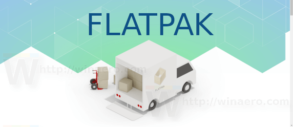Flatpak Logo Banner