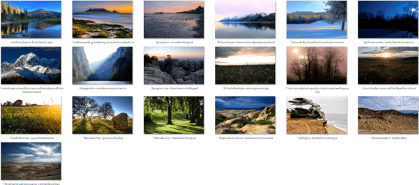 Natural Landscapes Themepack Wallp