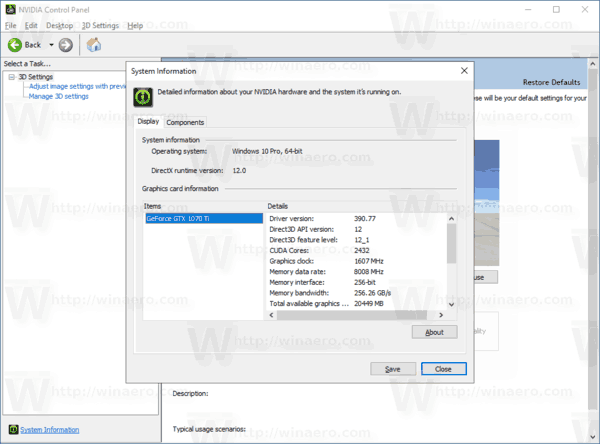 where can i download nvidia control panel